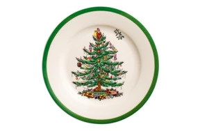 Тарелка закусочная Spode Рождественская ель 20 см, фаянс