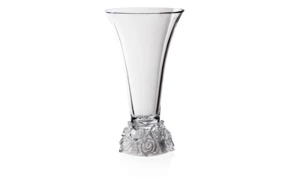 Ваза Cristal de Paris 35см Розы