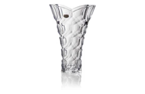 Ваза Cristal de Paris 35см Рельеф