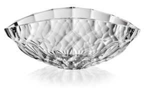 Чаша Cristal de Paris 40см Рельеф