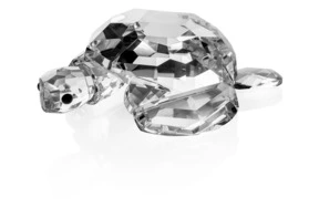 Фигурка Cristal de Paris Черепаха 5х17 см, хрустальное тесто