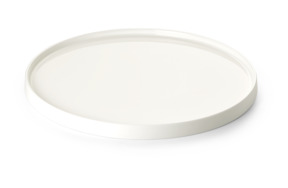 Тарелка японская Dibbern Белый декор 22 см, фарфор костяной