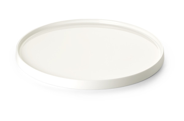 Тарелка японская Dibbern Белый декор 22 см, фарфор костяной