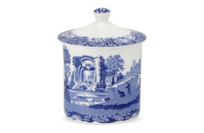 Банка для сыпучих продуктов Spode Голубая Италия, 19 см