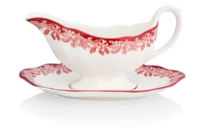 Соусник с подставкой Spode Зимние мотивы 220 мл
