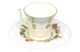 Чашка кофейная с блюдцем ИФЗ Елка Юлия, фарфор твердый