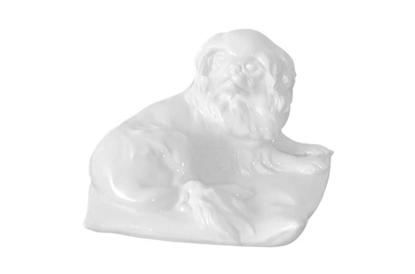 Фигурка Meissen 12,5 см Пекинес на подушке