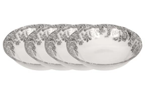 Набор салатников индивидуальных Spode Деламер, Сельские мотивы 18 см, 4 шт