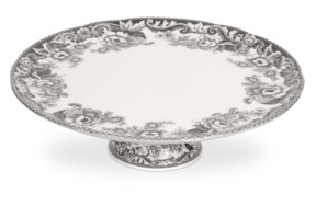 Блюдо для торта на ножке Spode Деламер, Сельские мотивы 27 см