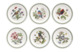 Набор тарелок обеденных Portmeirion Ботанический сад.Птицы 25 см, 6 шт
