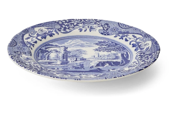 Тарелка закусочная Spode Голубая Италия 20 см, фаянс