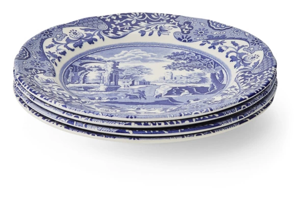 Тарелка закусочная Spode Голубая Италия 20 см, фаянс