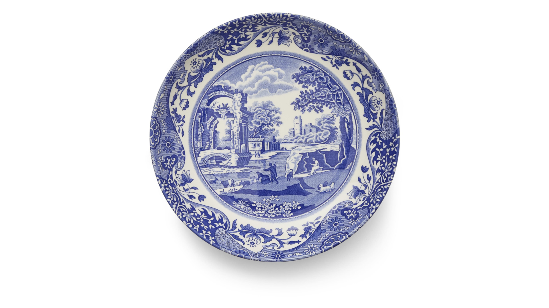 Тарелка для пасты Spode Голубая Италия 23 см