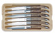 Набор ножей для стейка Tarrerias Bonjean Лайоль-традиция, ручка - светлое дерево, 6 шт