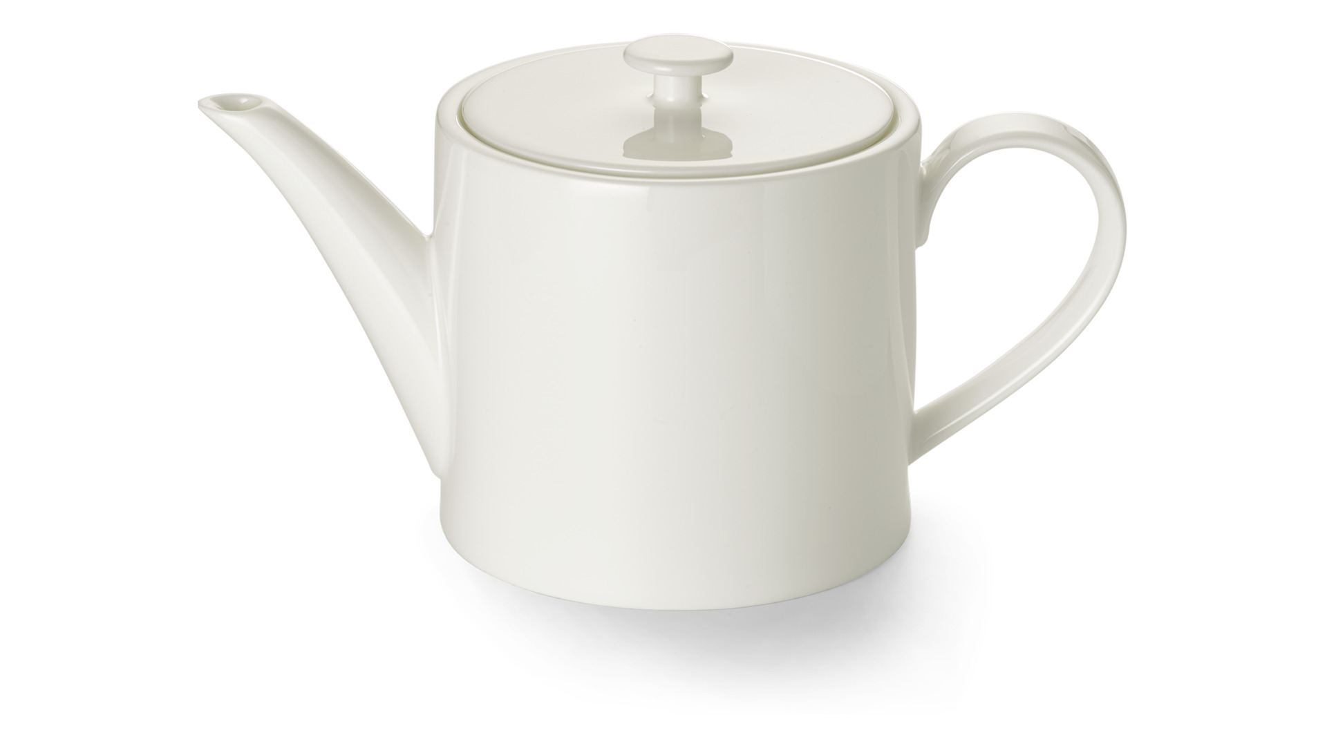 Чайник цилиндрический Dibbern Белый декор 1,3 л