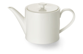 Чайник цилиндрический Dibbern Белый декор 1,3 л