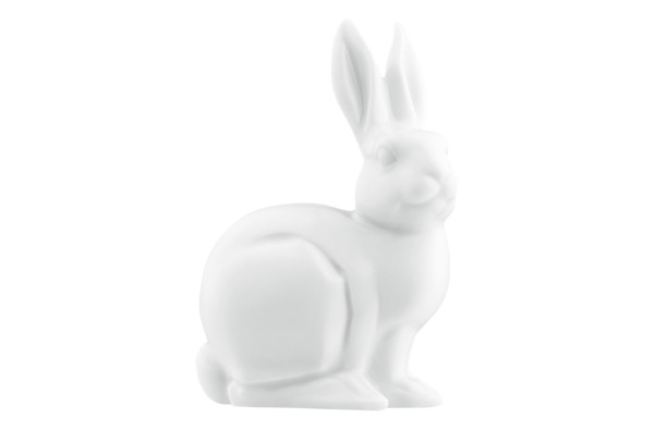 Фигурка Furstenberg Кролик-путешественник 2006г 10 см, белая