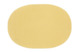 Салфетка подстановочная овальная Harman Рубчик 33х48 см, желтый