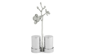 Набор солонка и перечница Michael Aram Белая орхидея 21 см