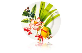 Тарелка десертная с бортом Rosenthal Фруктовый сад 19см, фарфор