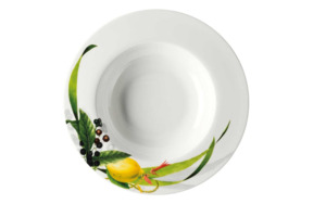 Тарелка суповая с бортом Rosenthal Фруктовый сад 23см, фарфор