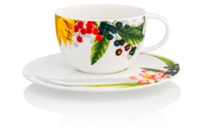 Чашка чайная с блюдцем Rosenthal Фруктовый сад 250мл, фарфор
