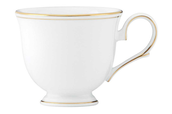 Чашка чайная с блюдцем Lenox Федеральный, золотой кант 180 мл