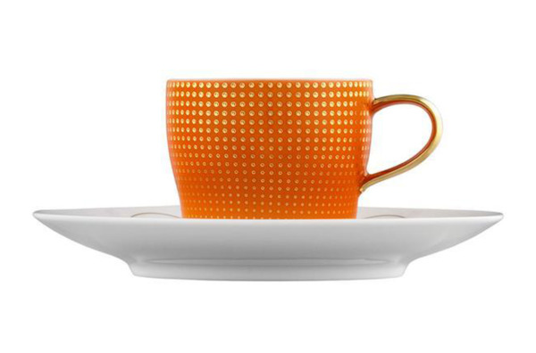 Чашка для эспрессо Furstenberg Лунный свет 70мл, оранжевая