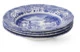 Тарелка суповая Spode Голубая Италия 23 см, фаянс
