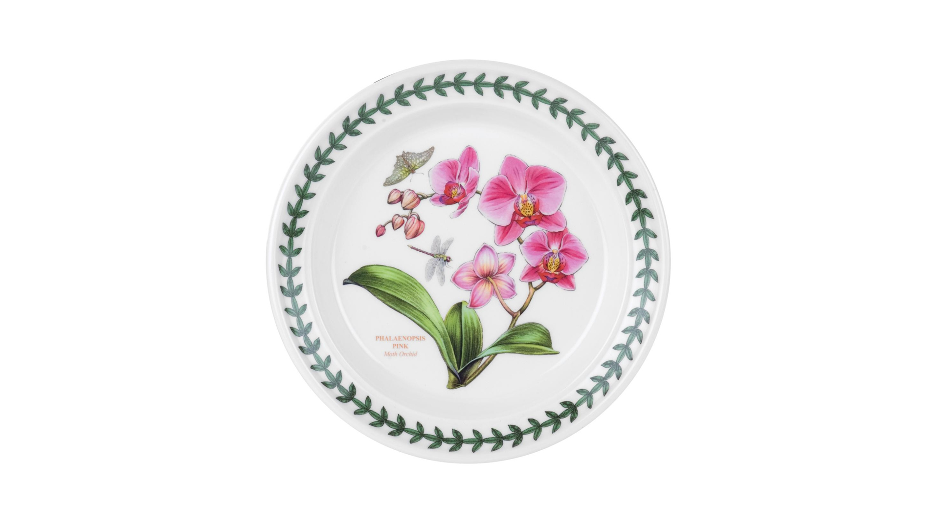 Тарелка пирожковая Portmeirion "Ботанический сад.Экзотические цветы. Орхидея" 18см