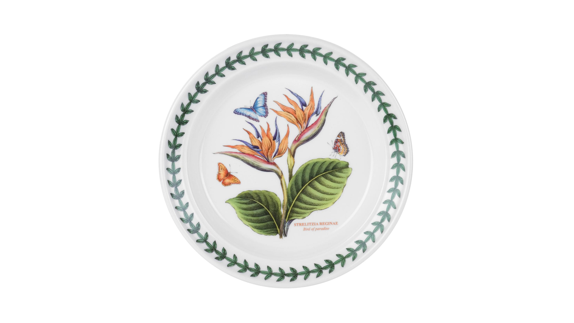 Тарелка пирожковая Portmeirion Ботанический сад.Экзотические цветы. Райская птица 18 см