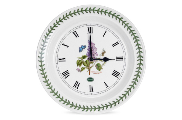 Часы настенные Portmeirion Ботанический сад Сирень 25 см