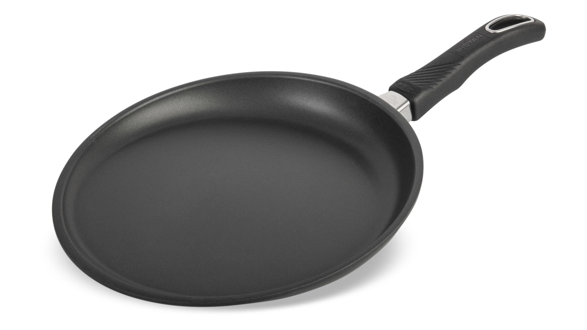 Сковорода блинная со скошенным краем Gastrolux 28 см, алюминий литой, ручка фиксированная