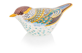 Пресс-папье Royal Crown Derby Черноголовая славка 13,5 см
