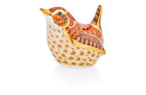 Пресс-папье Royal Crown Derby Крапивник 5,5 см