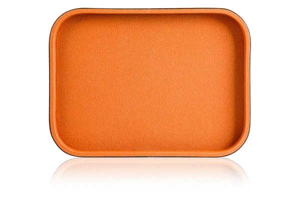 Поднос GioBagnara Поло 27,5х20,5 см, кирпичный