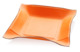 Мелочница GioBagnara 20x20 см, оранжевый