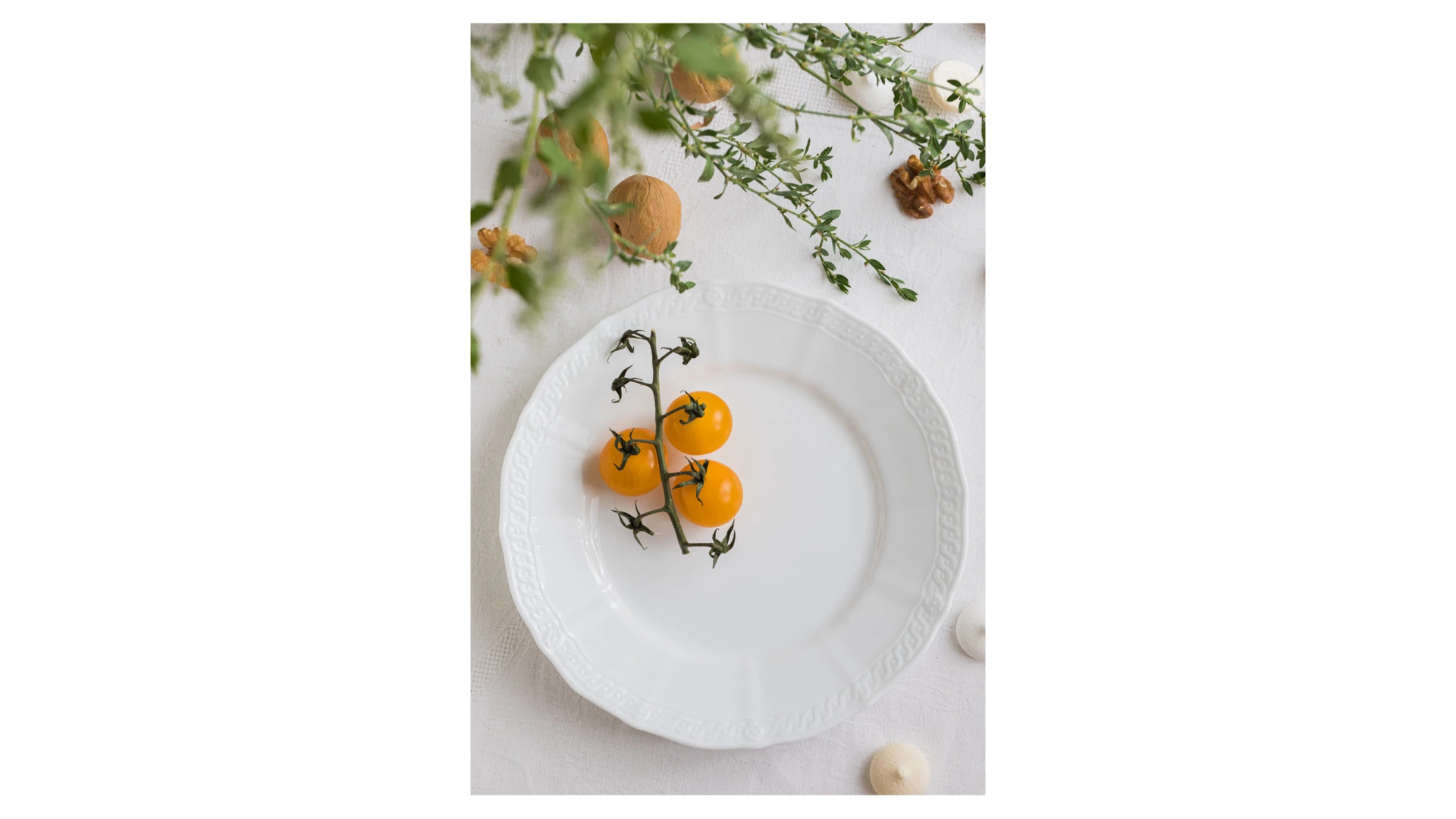 Тарелка закусочная Noritake Шер Бланк 21,5 см