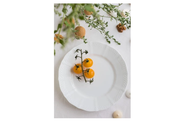 Тарелка закусочная Noritake Шер Бланк 21,5 см