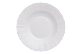 Тарелка суповая Noritake Шер Бланк 24 см