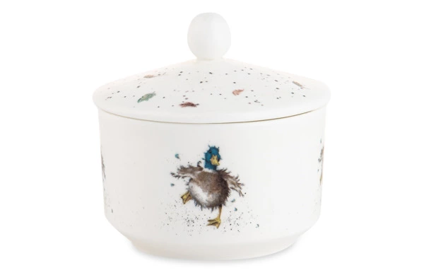 Сахарница Royal Worcester Забавная фауна Утка 300 мл, фарфор костяной