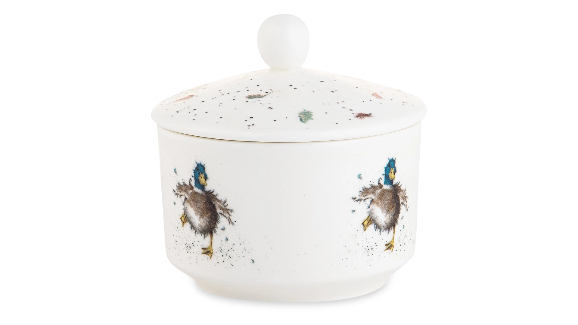 Сахарница Royal Worcester Забавная фауна Утка 300 мл, фарфор костяной