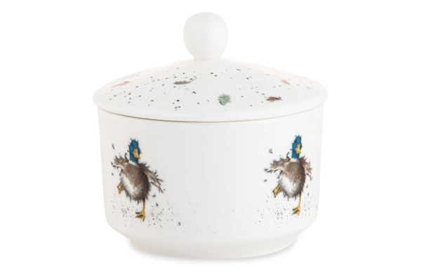 Сахарница Royal Worcester Забавная фауна Утка 300 мл, фарфор костяной