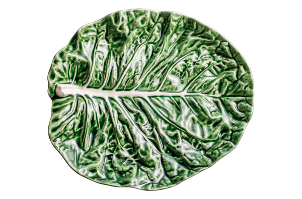 Блюдо 3D Bordallo Pinheiro Капуста 37 см, керамика