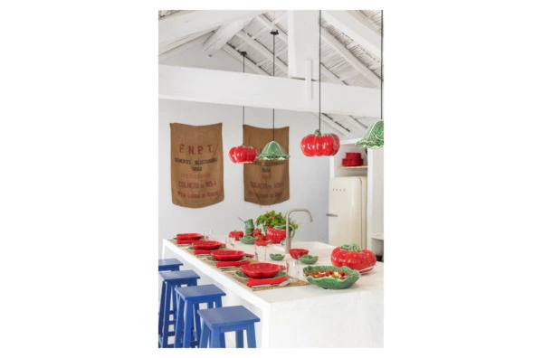 Блюдо с крышкой Bordallo Pinheiro Томат 20x18 см, керамика