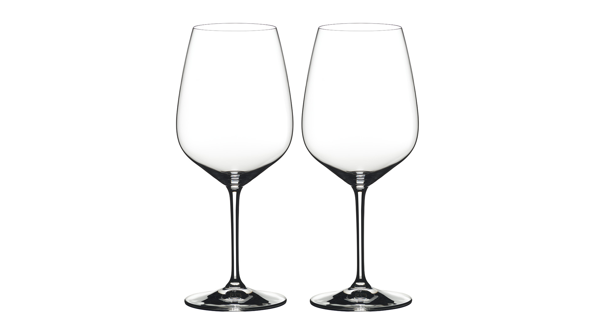Набор бокалов для красного вина Riedel Heart to Heart Каберне 800 мл, h25 см, 2 шт, стекло хрустальн