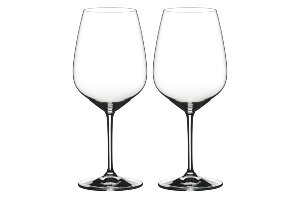 Набор бокалов для красного вина Riedel Heart to Heart Каберне 800 мл, h25 см, 2 шт, стекло хрустальн