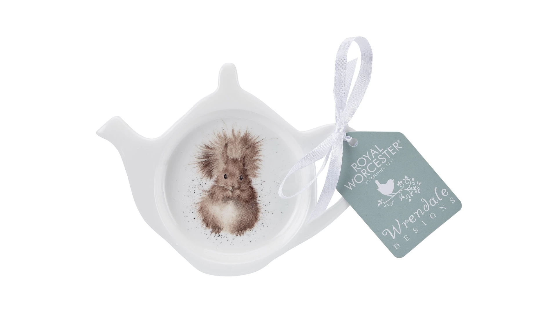 Подставка для чайного пакетика Royal Worcester Забавная фауна Белочка 13 см
