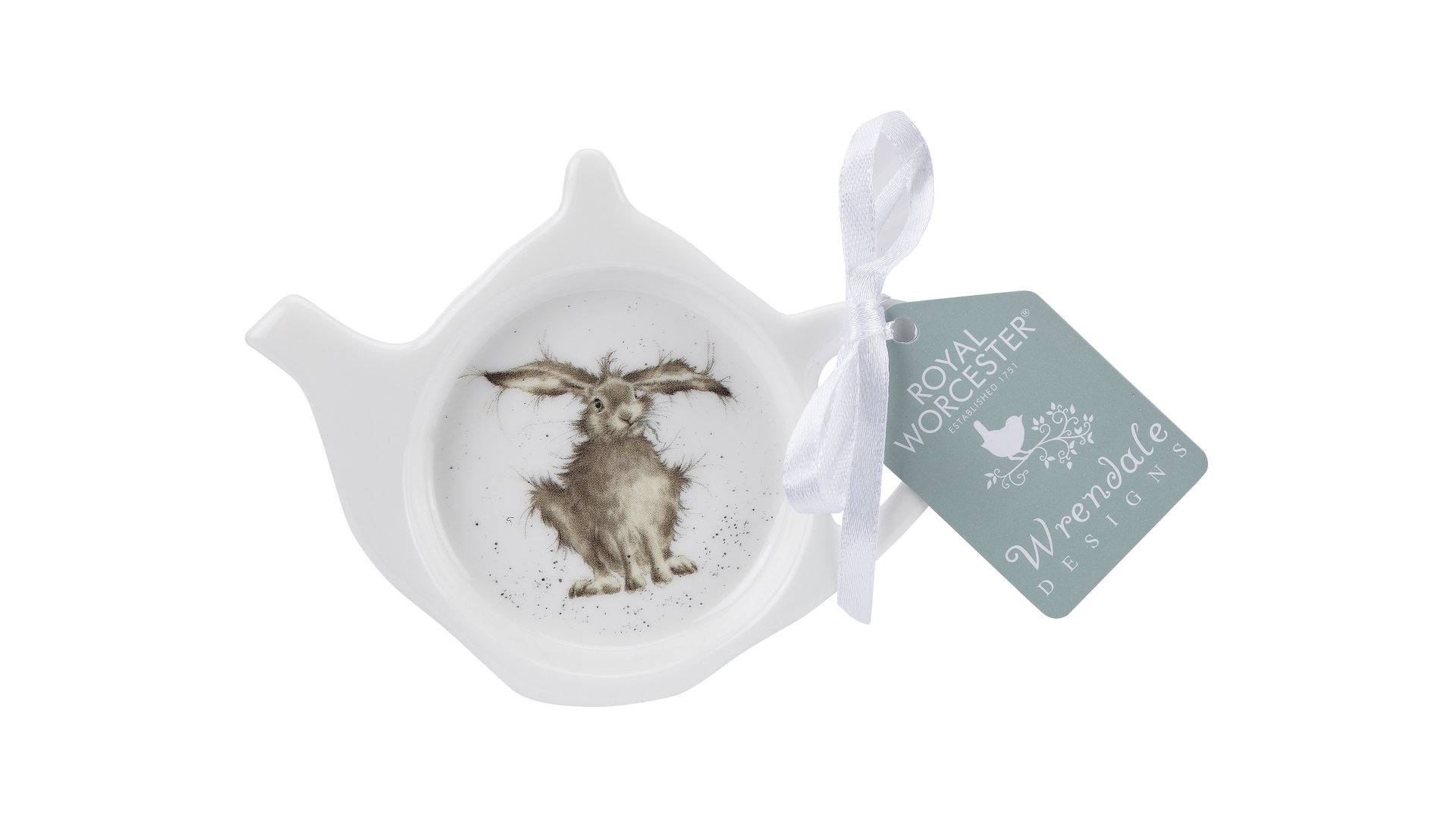 Подставка для чайного пакетика Royal Worcester "Забавная фауна, Кролик" 13см