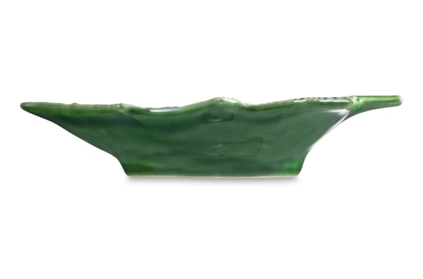 Блюдо-ель Bordallo Pinheiro Новый год 18,5 см зеленое, керамика